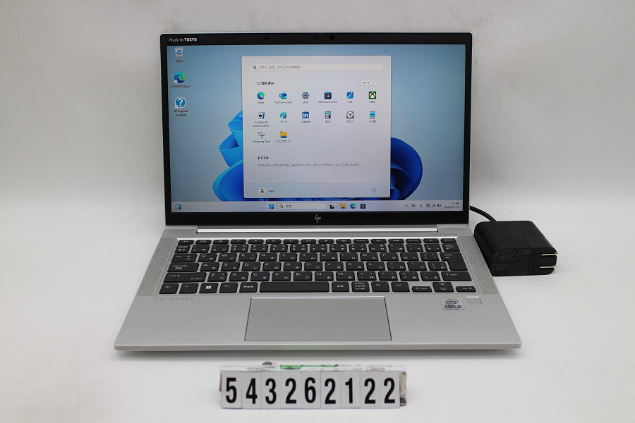 hp EliteBook 830 G7 Core i5 10210U 1.6GHz/8GB/256GB(SSD)/13.3W/FHD(1920x1080)/Win11【中古】【20260519】