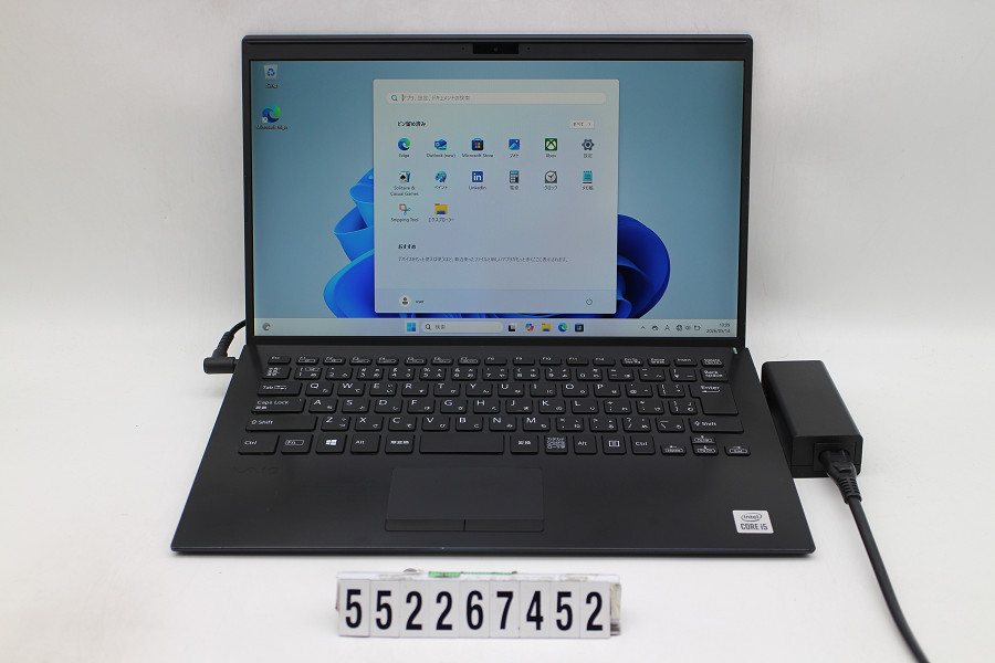 VAIO VJPK13C11N Core i5 1035G1 1GHz/16GB/256GB(SSD)/14W/FHD(1920x1080)/Win11【中古】【20260519】
