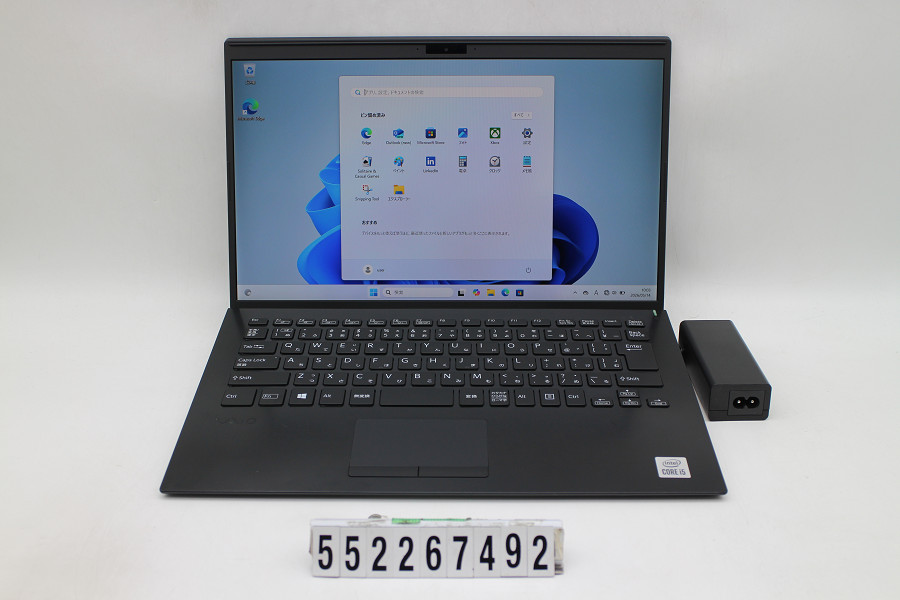 VAIO VJPK13C11N Core i5 1035G1 1GHz/16GB/256GB(SSD)/14W/FHD(1920x1080)/Win11【中古】【20260519】