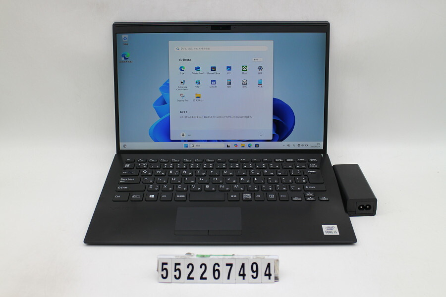 VAIO VJPK13C11N Core i5 1035G1 1GHz/16GB/256GB(SSD)/14W/FHD(1920x1080)/Win11【中古】【20260519】