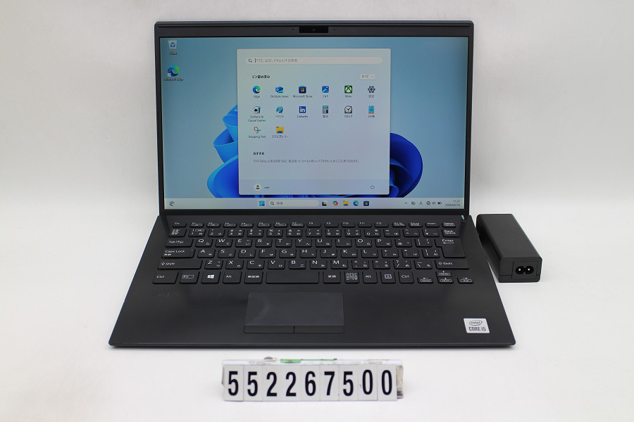 VAIO VJPK13C11N Core i5 1035G1 1GHz/16GB/256GB(SSD)/14W/FHD(1920x1080)/Win11【中古】【20260519】