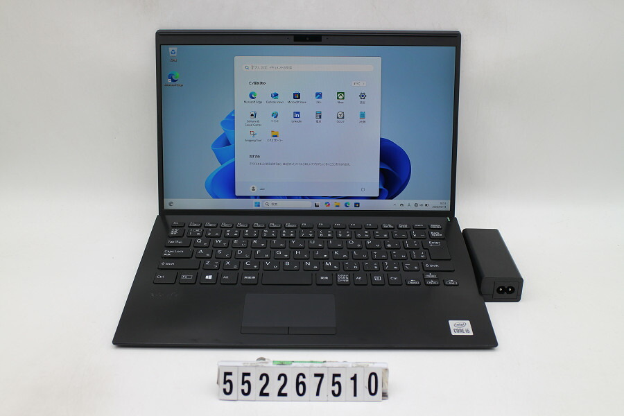VAIO VJPK13C11N Core i5 1035G1 1GHz/16GB/256GB(SSD)/14W/FHD(1920x1080)/Win11【中古】【20260519】