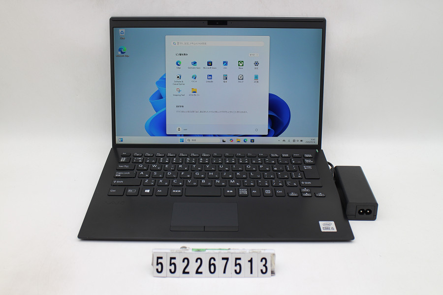 VAIO VJPK13C11N Core i5 1035G1 1GHz/16GB/256GB(SSD)/14W/FHD(1920x1080)/Win11【中古】【20260519】