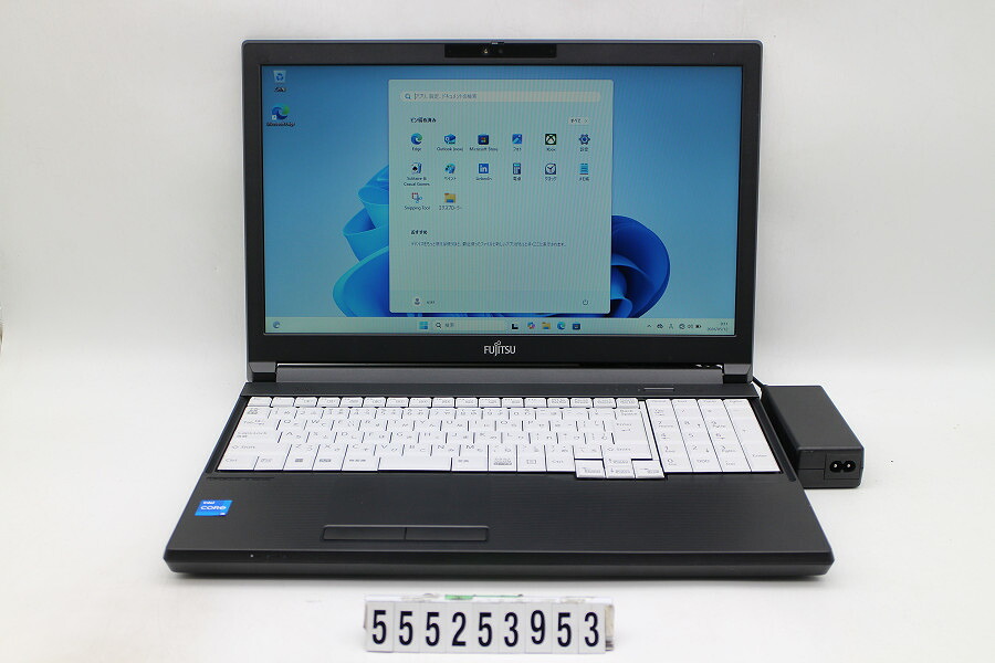 富士通 LIFEBOOK A5513/NX Core i5 1235U 2.5GHz/8GB/256GB(SSD)/Multi/15.6W/FWXGA(1366x768)/Win11【中古】【20260519】
