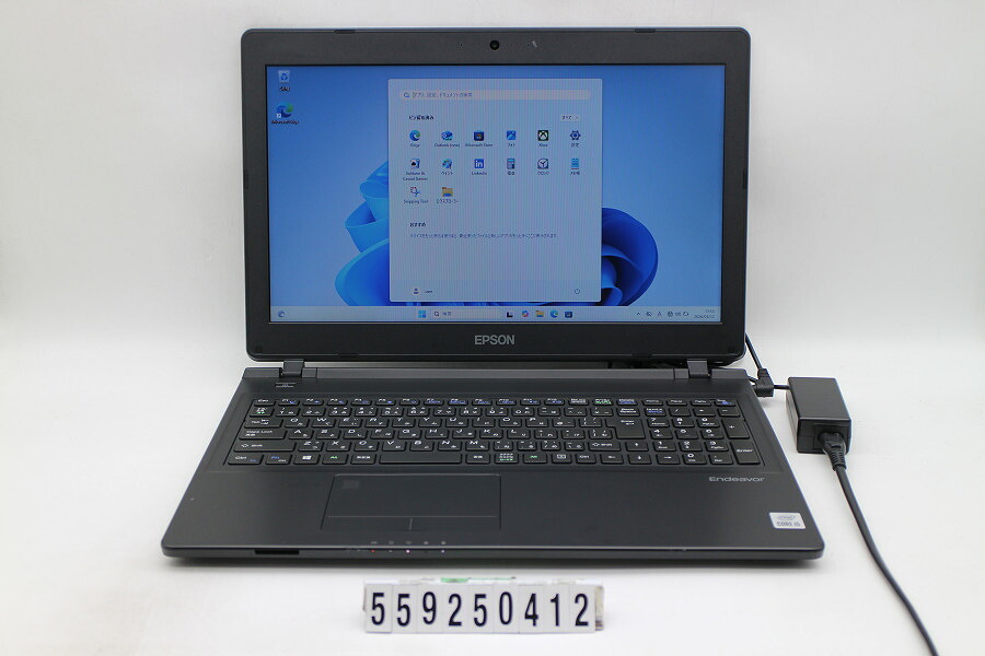 EPSON Endeavor NJ4400E Core i5 10210U 1.6GHz/8GB/256GB(SSD)/DVD/15.6W/FWXGA(1366x768)/Win11【中古】【20260519】｜PCコンフルプレミアム店