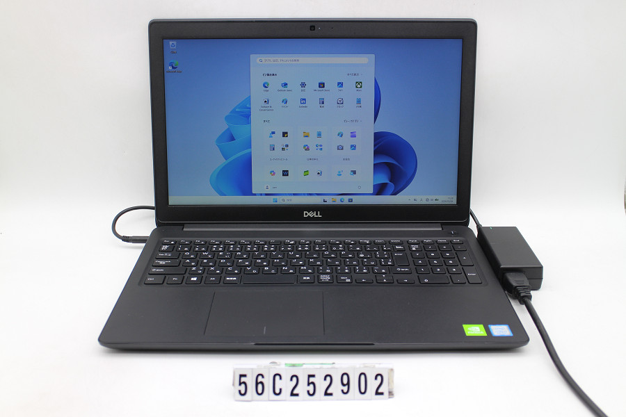 DELL Latitude 3500 Core i7 8565U 1.8GHz/16GB/256GB(SSD)/15.6W/FHD(1920x1080)/Win11/NVIDIA GeForce MX130【中古】【20260512】