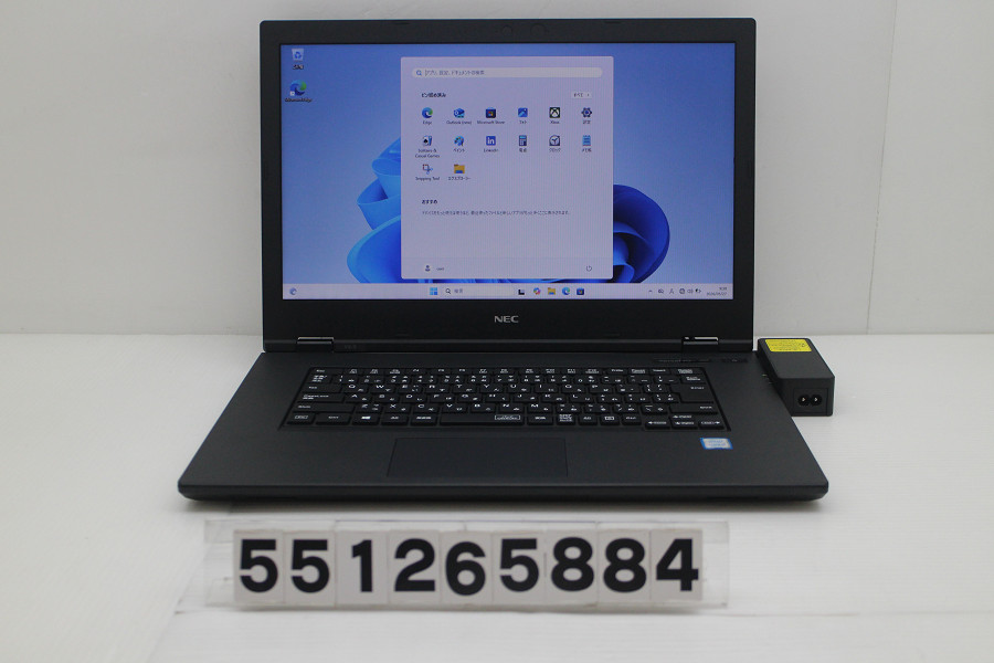 NEC マイコン-VKT16XZG5 Core i5 8265U 1.6GHz/8GB/128GB(SSD)/Multi/15.6W/FWXGA(1366x768)/Win11【中古】【20260602】