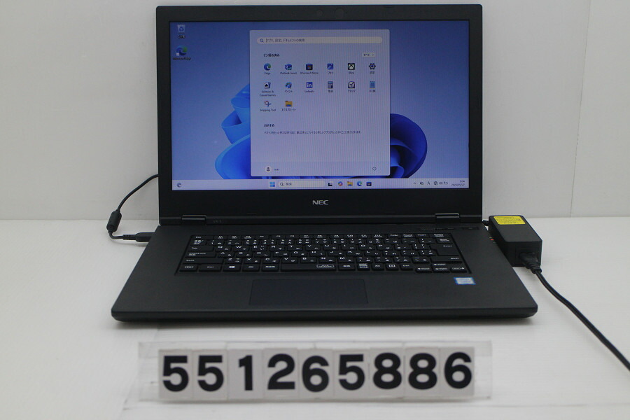 NEC マイコン-VKT16XZG5 Core i5 8265U 1.6GHz/8GB/128GB(SSD)/Multi/15.6W/FWXGA(1366x768)/Win11【中古】【20260602】
