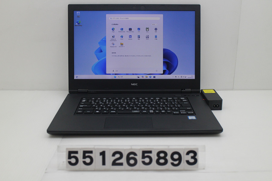 NEC マイコン-VKT16XZG5 Core i5 8265U 1.6GHz/8GB/128GB(SSD)/Multi/15.6W/FWXGA(1366x768)/Win11【中古】【20260602】