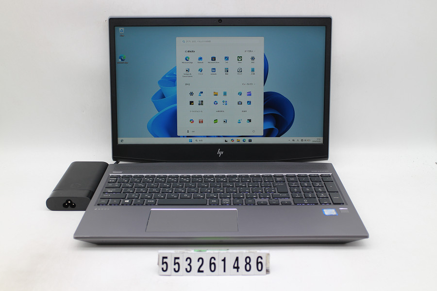 hp ZBook 15v G5 Core i7 9750H 2.6GHz/16GB/256GB(SSD)+1結核症(HDD)/15.6W/FHD(1920x1080)/Win11/NVIDIA Quadro P600【中古】【20260526】