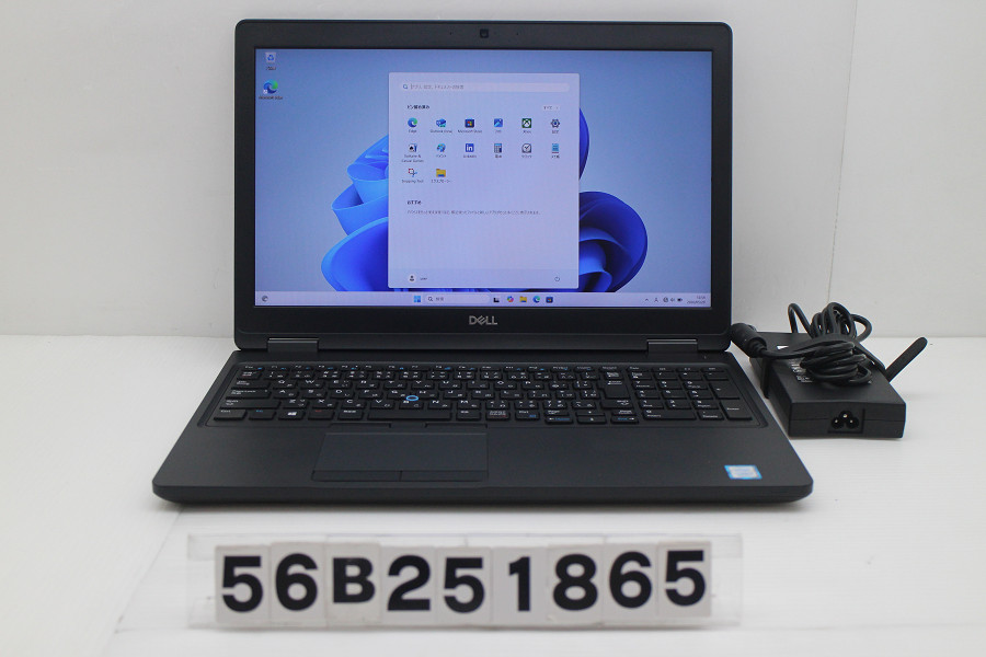 DELL Precision 3530 Core i7 8750H 2.2GHz/16GB/256GB(SSD)/15.6W/FHD(1920x1080)/Win11/Quadro P600【中古】【20260602】