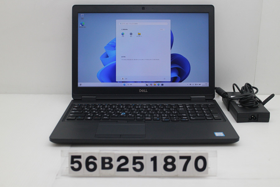 DELL Precision 3530 Core i7 8750H 2.2GHz/16GB/256GB(SSD)/15.6W/FHD(1920x1080)/Win11/Quadro P600【中古】【20260602】