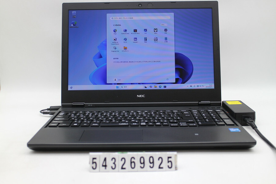 NEC パソコン-VKM44DZFB Core i5 1145G7 2.6GHz/8GB/256GB(SSD)/15.6W/FWXGA(1366x768)/Win11【中古】【20260604】