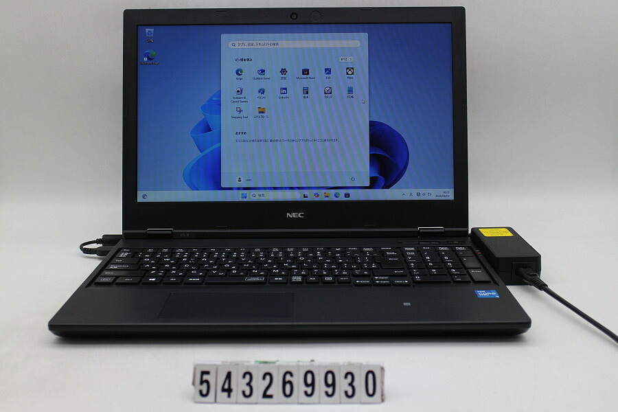 NEC パソコン-VKM44DZFB Core i5 1145G7 2.6GHz/8GB/256GB(SSD)/15.6W/FWXGA(1366x768)/Win11【中古】【20260604】