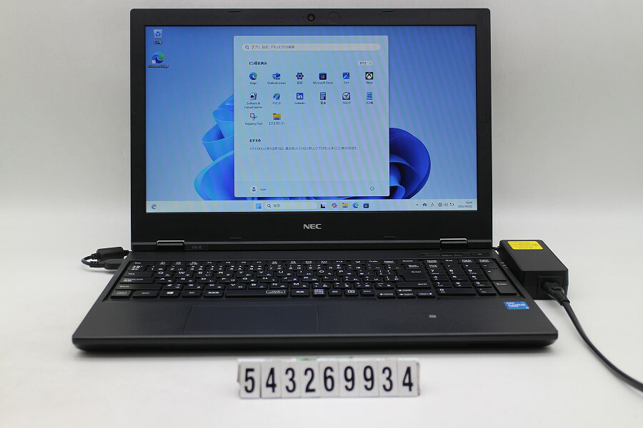 NEC パソコン-VKM44DZFB Core i5 1145G7 2.6GHz/8GB/256GB(SSD)/15.6W/FWXGA(1366x768)/Win11【中古】【20260604】