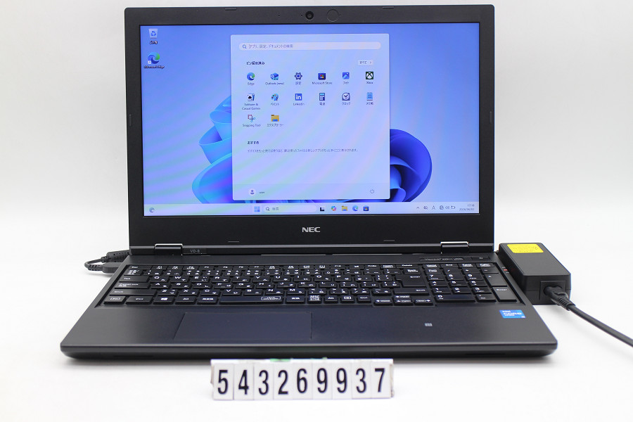 NEC パソコン-VKM44DZFB Core i5 1145G7 2.6GHz/8GB/256GB(SSD)/15.6W/FWXGA(1366x768)/Win11【中古】【20260604】