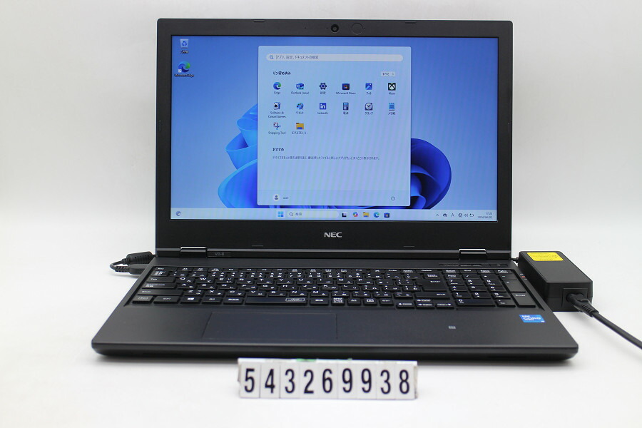 NEC パソコン-VKM44DZFB Core i5 1145G7 2.6GHz/8GB/256GB(SSD)/15.6W/FWXGA(1366x768)/Win11【中古】【20260604】