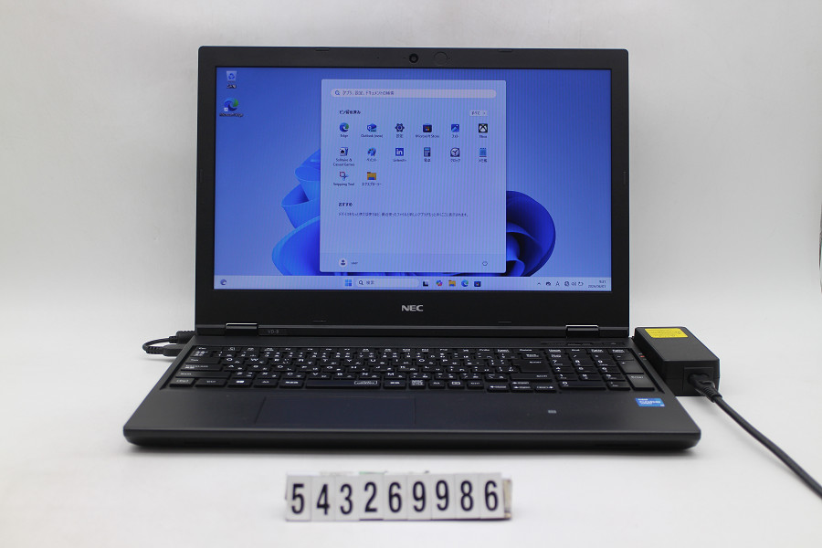 NEC パソコン-VKM44DZFB Core i5 1145G7 2.6GHz/8GB/256GB(SSD)/15.6W/FWXGA(1366x768)/Win11【中古】【20260604】