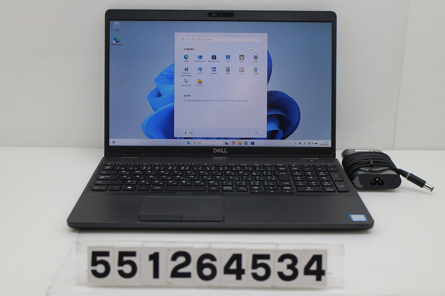 DELL Latitude 5500 Core i5 8265U 1.6GHz/8GB/256GB(SSD)/15.6W/FHD(1920x1080)/Win11【中古】【20260604】