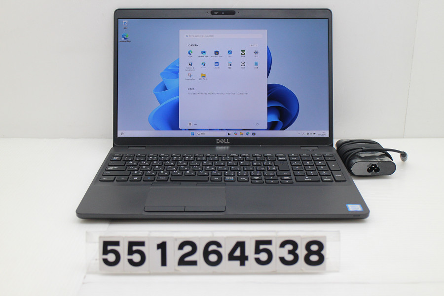 DELL Latitude 5500 Core i5 8265U 1.6GHz/8GB/256GB(SSD)/15.6W/FHD(1920x1080)/Win11【中古】【20260604】