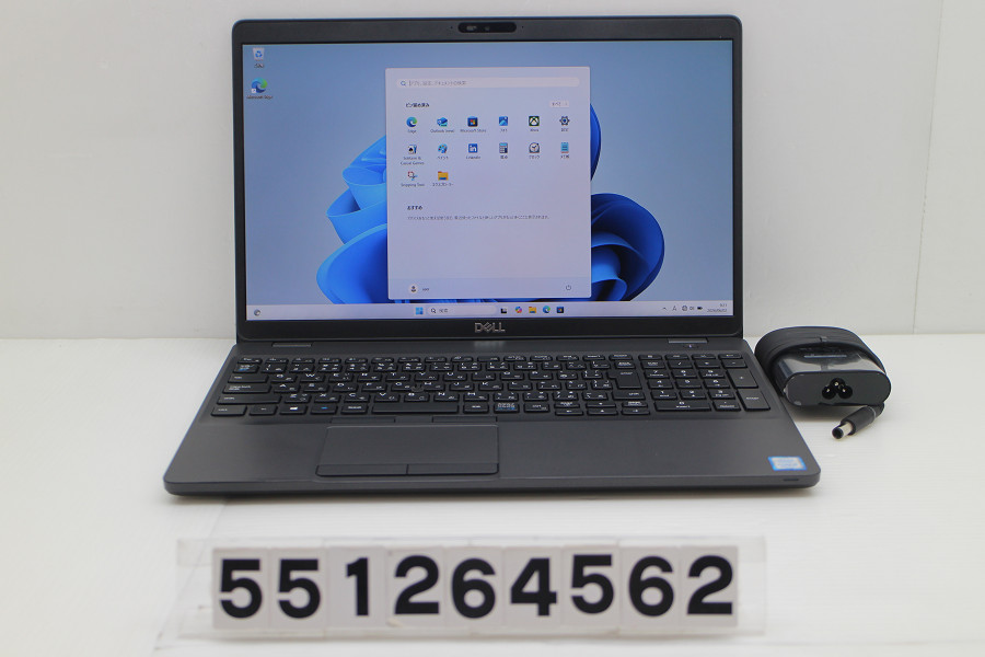 DELL Latitude 5500 Core i5 8265U 1.6GHz/8GB/256GB(SSD)/15.6W/FHD(1920x1080)/Win11【中古】【20260604】