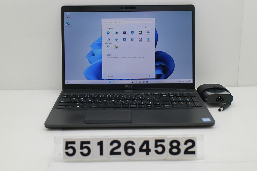 DELL Latitude 5500 Core i5 8265U 1.6GHz/8GB/256GB(SSD)/15.6W/FHD(1920x1080)/Win11【中古】【20260604】