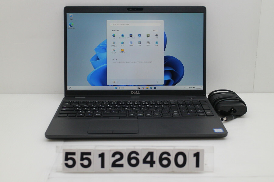 DELL Latitude 5500 Core i5 8265U 1.6GHz/8GB/256GB(SSD)/15.6W/FHD(1920x1080)/Win11【中古】【20260604】