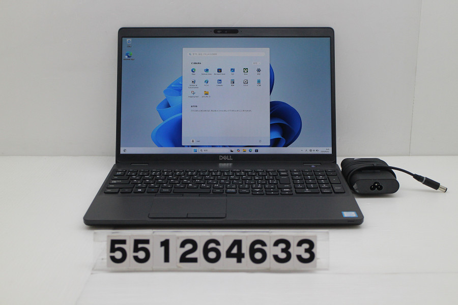 DELL Latitude 5500 Core i5 8265U 1.6GHz/8GB/256GB(SSD)/15.6W/FHD(1920x1080)/Win11【中古】【20260604】
