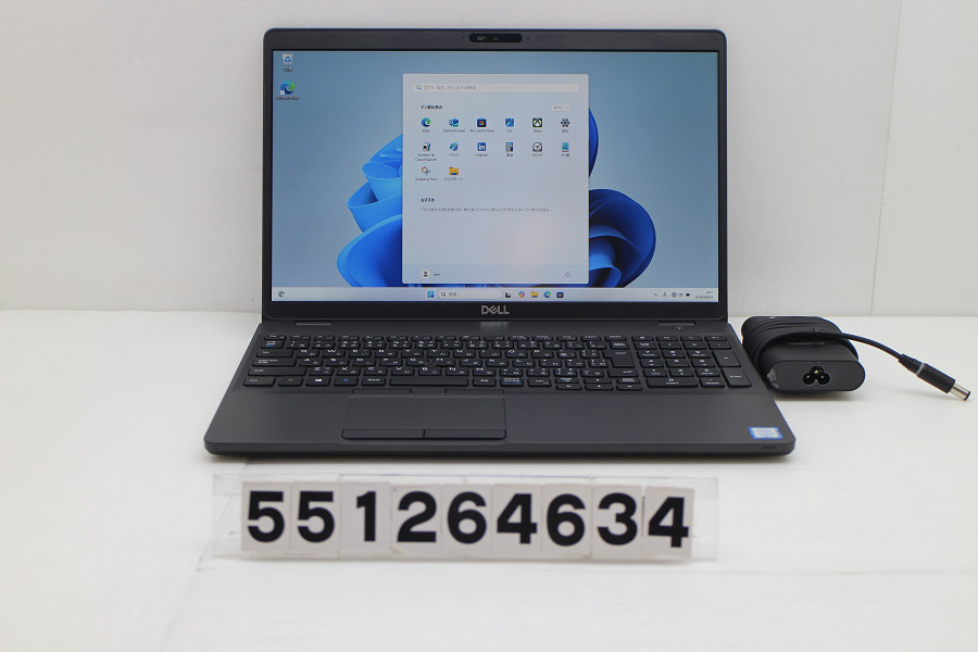 DELL Latitude 5500 Core i5 8265U 1.6GHz/8GB/256GB(SSD)/15.6W/FHD(1920x1080)/Win11【中古】【20260604】