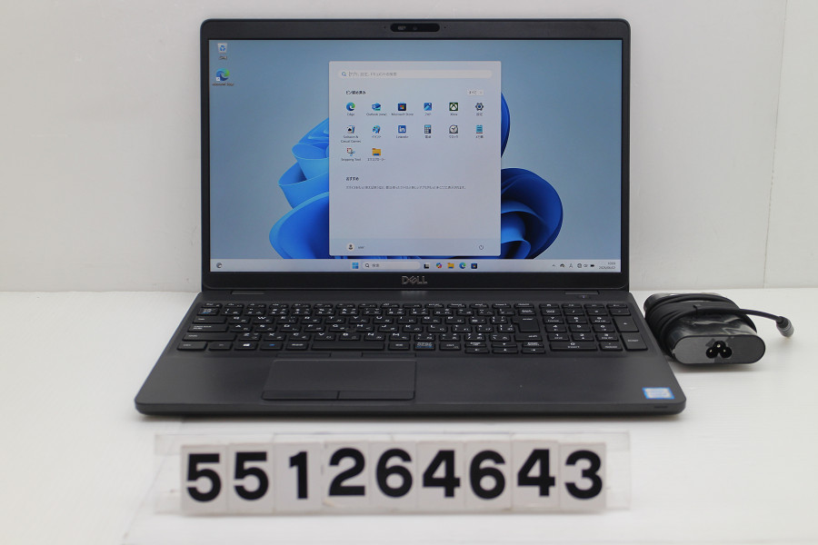 DELL Latitude 5500 Core i5 8265U 1.6GHz/8GB/256GB(SSD)/15.6W/FHD(1920x1080)/Win11【中古】【20260604】