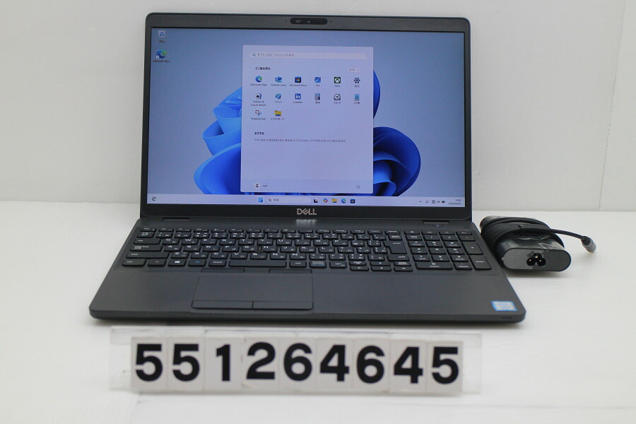 DELL Latitude 5500 Core i5 8265U 1.6GHz/8GB/256GB(SSD)/15.6W/FHD(1920x1080)/Win11【中古】【20260604】