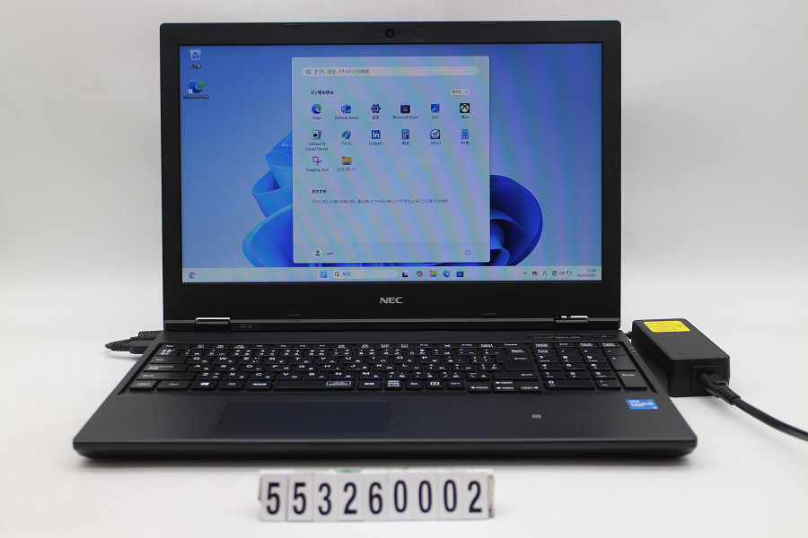 NEC パソコン-VKM44DZFB Core i5 1145G7 2.6GHz/8GB/256GB(SSD)/15.6W/FWXGA(1366x768)/Win11【中古】【20260604】