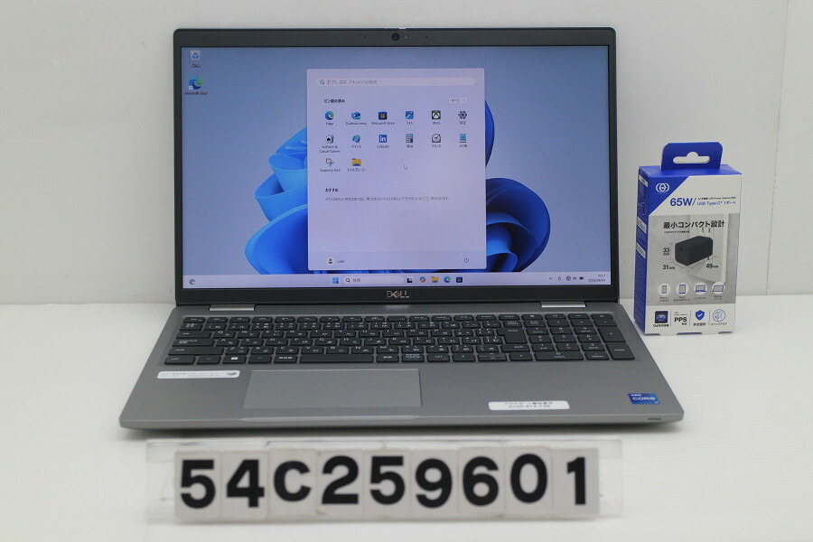 DELL Latitude 5520 Core i7 1185G7 3GHz/16GB/256GB(SSD)/15.6W/FHD(1920x1080)/Win11【中古】【20260612】