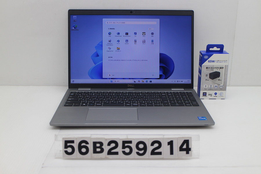 DELL Latitude 5520 Core i5 1135G7 2.4GHz/8GB/256GB(SSD)/15.6W/FWXGA(1366x768)/Win11【中古】【20260612】|PCコンフルプレミアム店