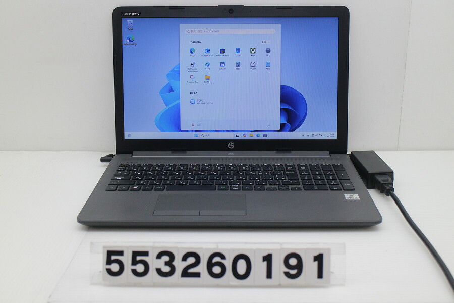 hp 250 G7 Core i5 1035G1 1GHz/8GB/256GB(SSD)/Multi/15.6W/FWXGA(1366x768)/Win11【中古】【20260623】｜PCコンフルプレミアム店
