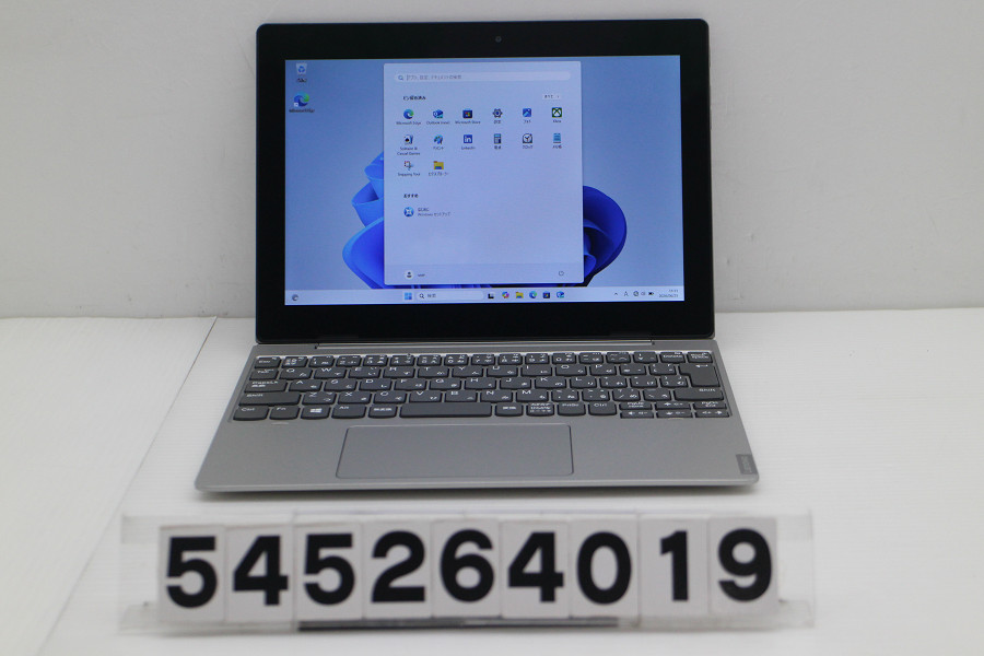 Lenovo ideapad D330-10IGM Cerelon N4000 1.1GHz/4GB/64GB/10.1W/WXGA(1280x800) タッチパネル/Win11【中古】【20260630】｜PCコンフルプレミアム店
