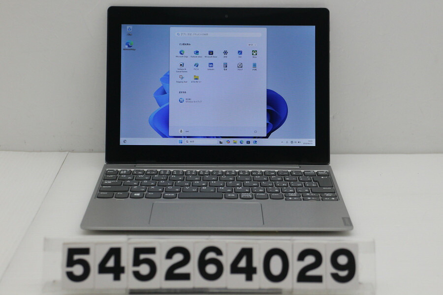 Lenovo ideapad D330-10IGM Cerelon N4000 1.1GHz/4GB/64GB/10.1W/WXGA(1280x800) タッチパネル/Win11【中古】【20260630】｜PCコンフルプレミアム店