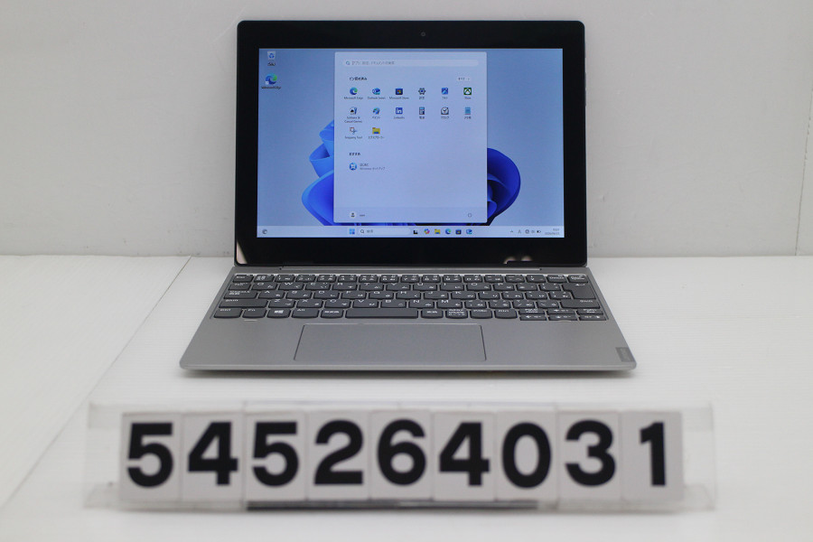 Lenovo ideapad D330-10IGM Cerelon N4000 1.1GHz/4GB/64GB/10.1W/WXGA(1280x800) タッチパネル/Win11【中古】【20260630】｜PCコンフルプレミアム店 10,080円