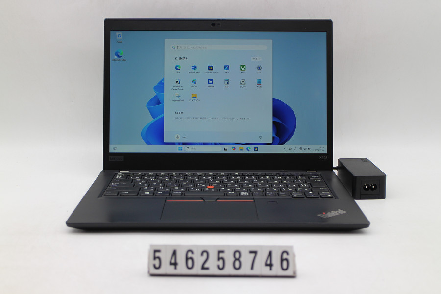 Lenovo ThinkPad X395 Ryzen 5 Pro 3500U 2.1GHz/8GB/256GB(SSD)/13.3W/FHD(1920x1080)/Win11【中古】【20260722】｜PCコンフルプレミアム店