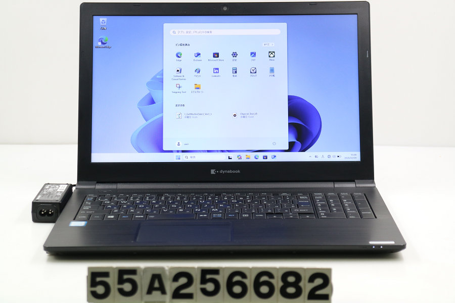 dynabook dynabook B55/EP Core i5 8265U 1.6GHz/8GB/256GB(SSD)/Multi/15.6W/FWXGA(1366x768)/Win11【中古】【20260213】