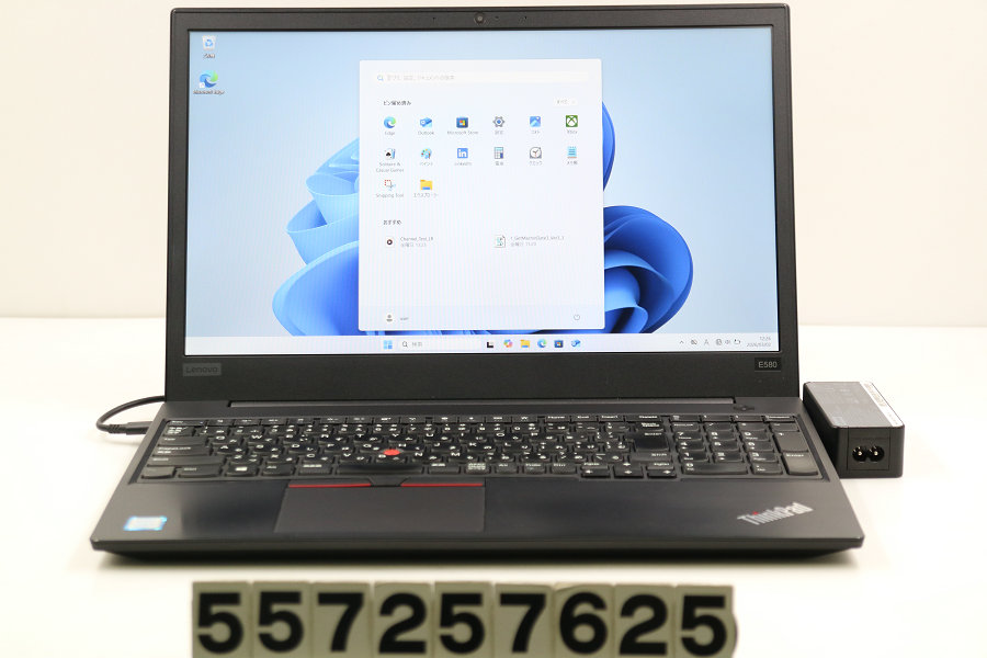Lenovo ThinkPad E580 Core i3 8130U 2.2GHz/8GB/256GB(SSD)/15.6W/FHD(1920x1080)/Win11【中古】【20260304】