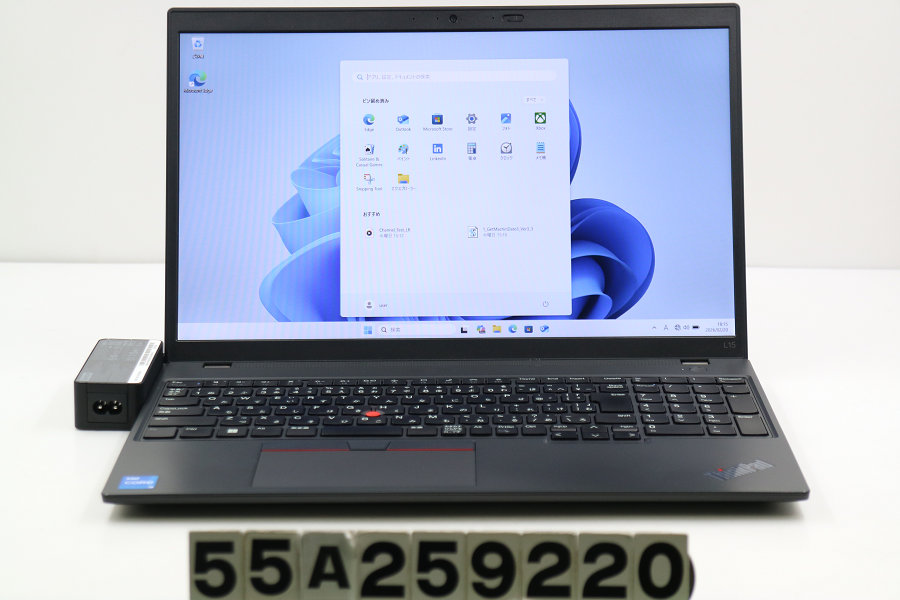 Lenovo ThinkPad L15 Gen3 Core i5 1235U 1.3GHz/8GB/256GB(SSD)/15.6W/FHD(1920x1080)/Win11【中古】【20260226】