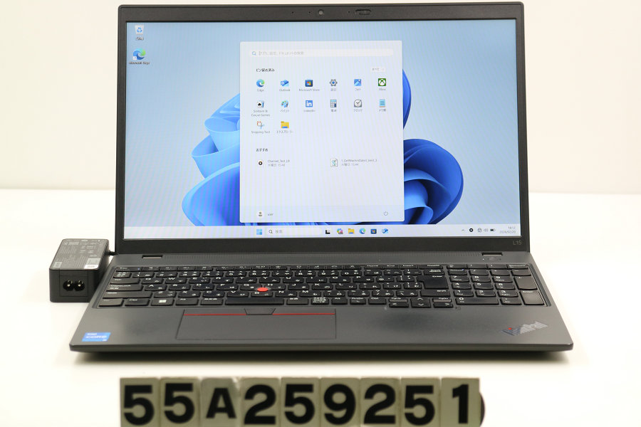 Lenovo ThinkPad L15 Gen3 Core i5 1235U 1.3GHz/8GB/256GB(SSD)/15.6W/FHD(1920x1080)/Win11【中古】【20260226】