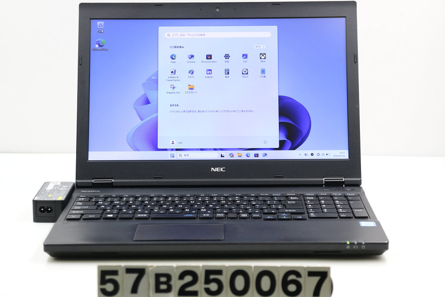 NEC PC-VKT16XZG4 Core i5 8250U 1.6GHz/8GB/256GB(SSD)/DVD/15.6W/FWXGA(1366x768)/RS232C/Win11【中古】【20260318】 24,747円