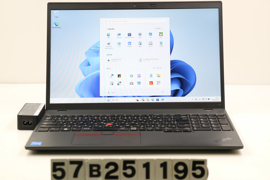 Lenovo ThinkPad L15 Gen3 Core i5 1235U 1.3GHz/8GB/256GB(SSD)/15.6W/FHD(1920x1080)/Win11【中古】【20260318】