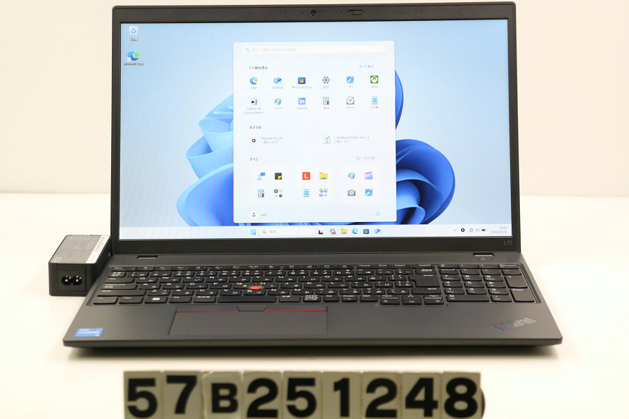 Lenovo ThinkPad L15 Gen3 Core i5 1235U 1.3GHz/8GB/256GB(SSD)/15.6W/FHD(1920x1080)/Win11【中古】【20260318】