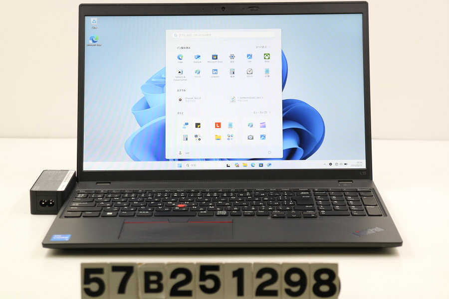 Lenovo ThinkPad L15 Gen3 Core i5 1235U 1.3GHz/8GB/256GB(SSD)/15.6W/FHD(1920x1080)/Win11【中古】【20260318】