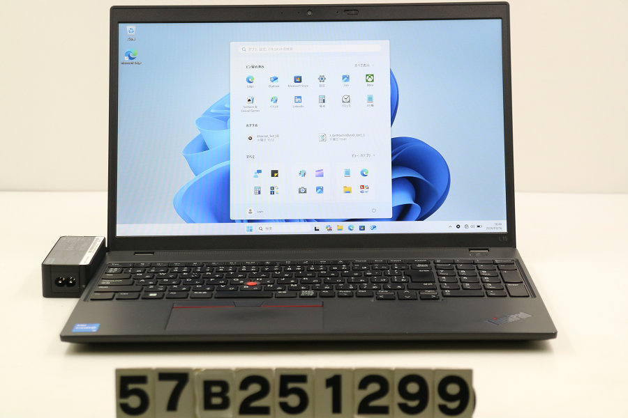 Lenovo ThinkPad L15 Gen3 Core i5 1235U 1.3GHz/8GB/256GB(SSD)/15.6W/FHD(1920x1080)/Win11【中古】【20260318】