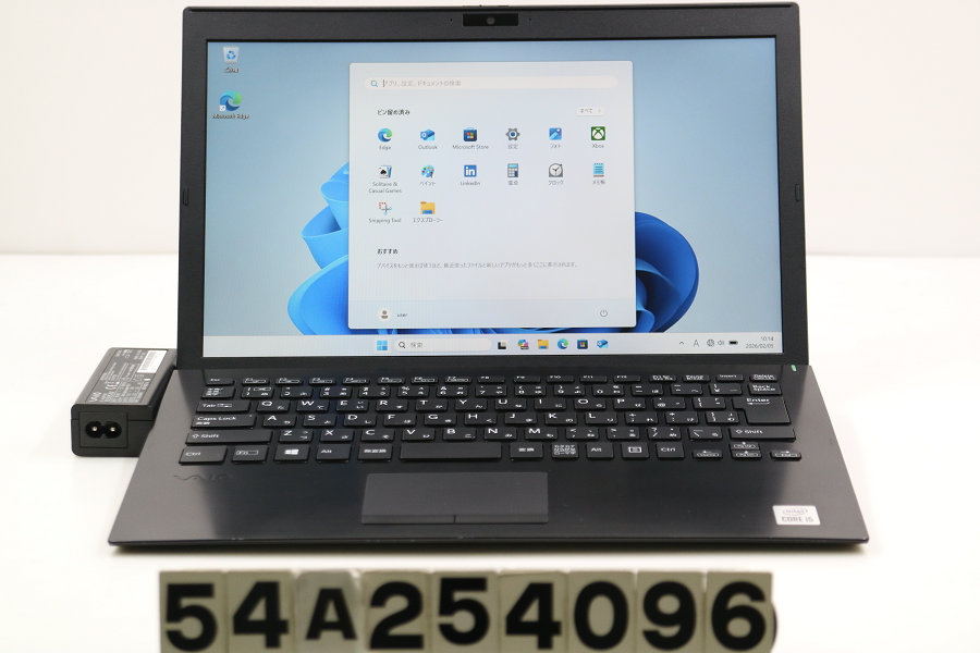 VAIO VJPG13C11N Core i5 1035G1 1GHz/8GB/256GB(SSD)/13.3W/FHD(1920x1080)/Win11【中古】【20260206】