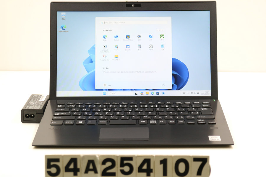 VAIO VJPG13C11N Core i5 1035G1 1GHz/8GB/256GB(SSD)/13.3W/FHD(1920x1080)/Win11【中古】【20260206】